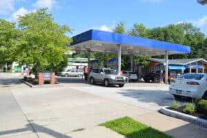 A Wayne super Wawa could go up at the site of this corner gas station off East Lancaster Avenue in Wayne.