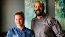 Chefs Tara Buzan-Hardy and Alex Hardy from At the Table.