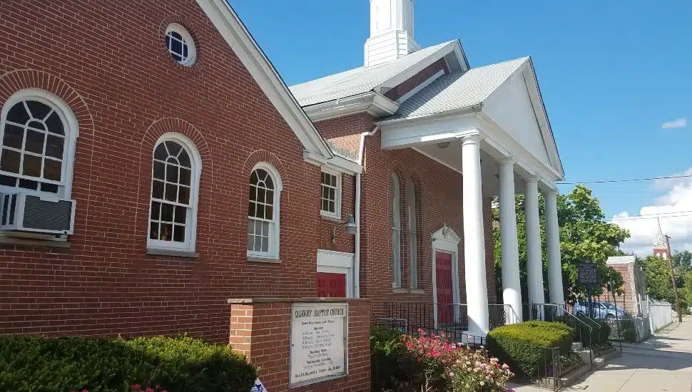 Calvary Baptist Church in Chester.