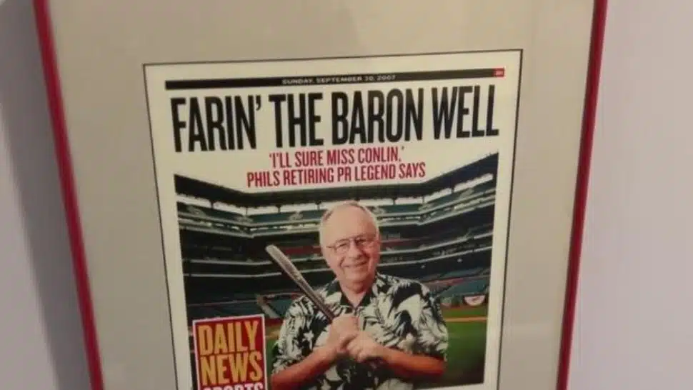 Larry Shenk's retirement story in the Philadelphia Daily News.