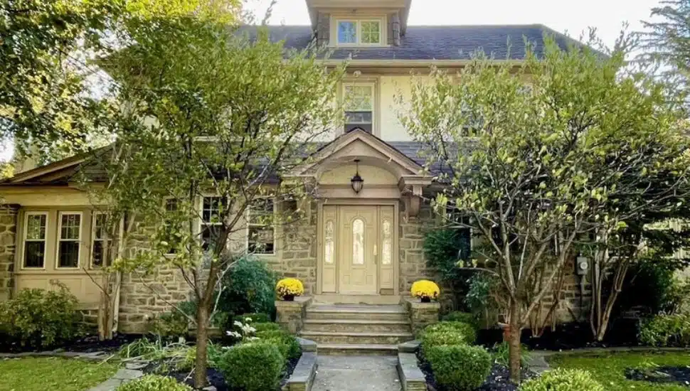 This Merion Golf Estates Colonial home built in the 1920s is for sale.