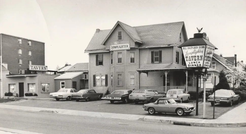 Jack Quinn's Lamplighter Tavern when Quinn first purchased the property in 1971.