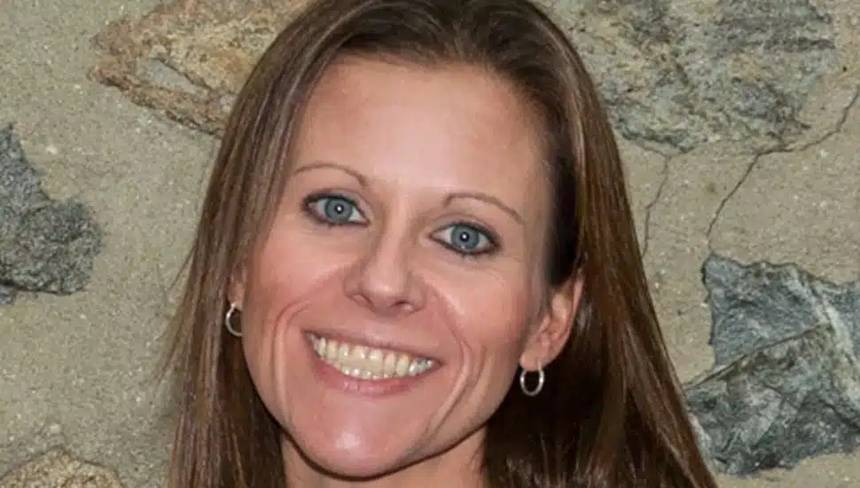 Delaware County Chamber of Commerce President Trish McFarland.