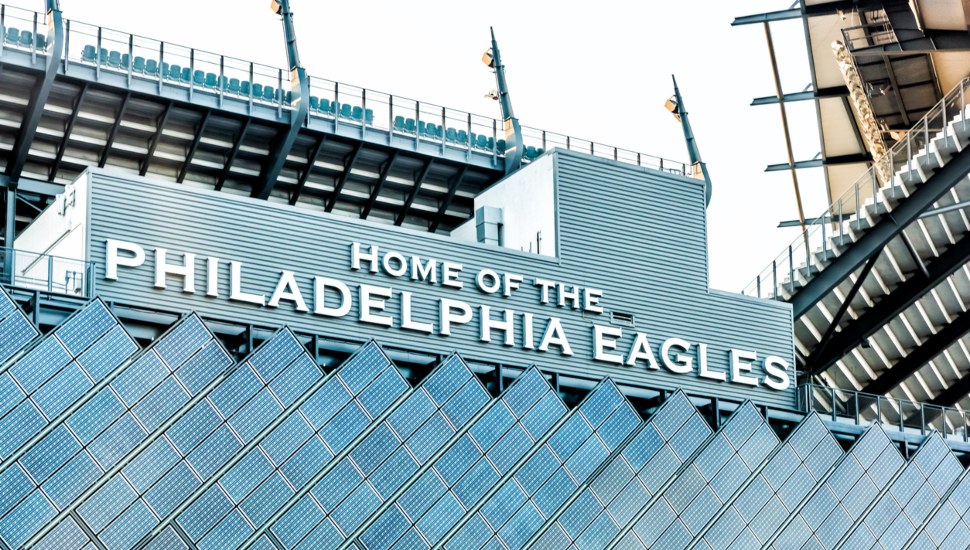Lincoln Financial Field in South Philadelphia, home stadium for the Philadelphia Eagles