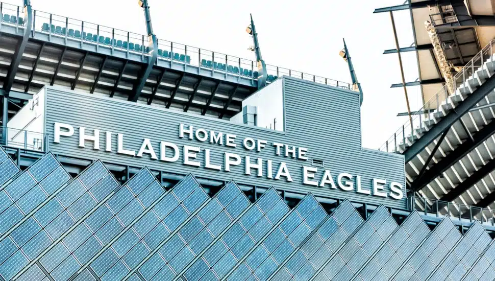 Lincoln Financial Field in South Philadelphia, home stadium for the Philadelphia Eagles