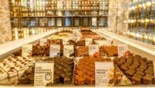 The “chocogelateria” sells a variety of chocolates made in Italy as well as gelato, Italian coffees and crepes made with a special spread of hazelnut and chocolate dispensed from a chocolate fountain.