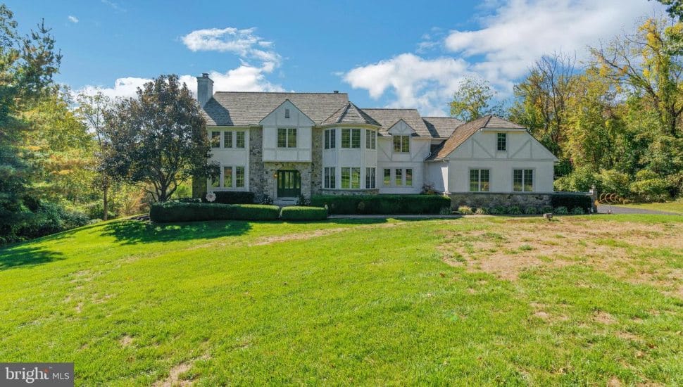 Allee Estates traditional home for sale in Newtown Square.
