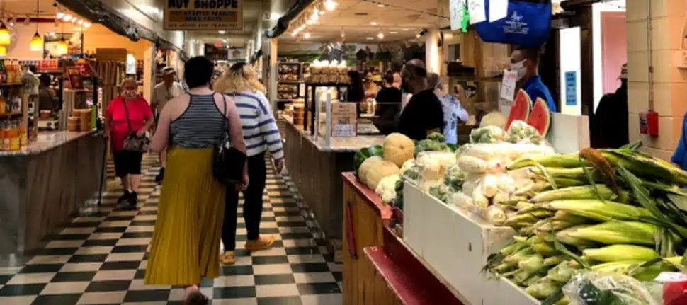 The interior of Booth’s Corner.