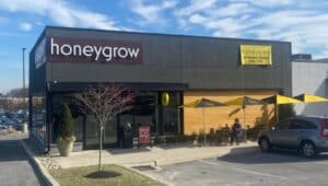 The Honeygrow restaurant in the Lawrence Park Shopping Center.