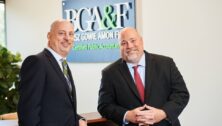 David Fultz, partner (left) and Bill Gowie, managing partner (right) at Barsz Gowie Amon & Fultz.