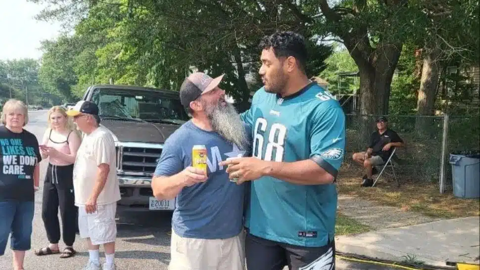 That Eagles Laundry Detergent Ad Was Filmed in Pat DiCrecchio’s Essington Home
