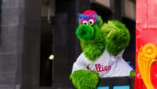 Mascots like the Phillie Phanatic are no longer confined to the ballfield.