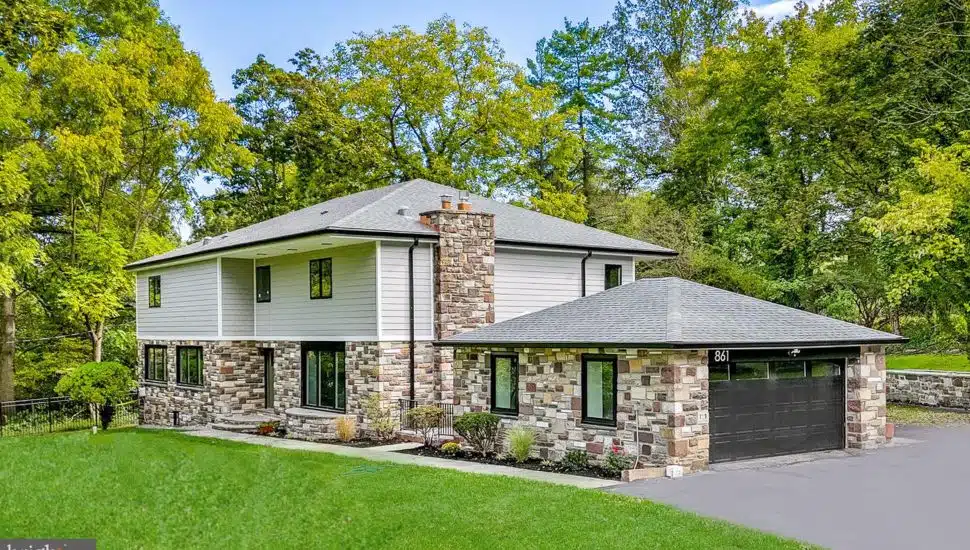A home for sale at 861 S. Bry Mawr Ave. in Newtown Square.