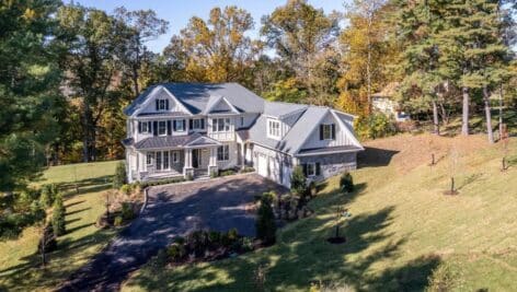 A traditional in Newtown Square is for sale.