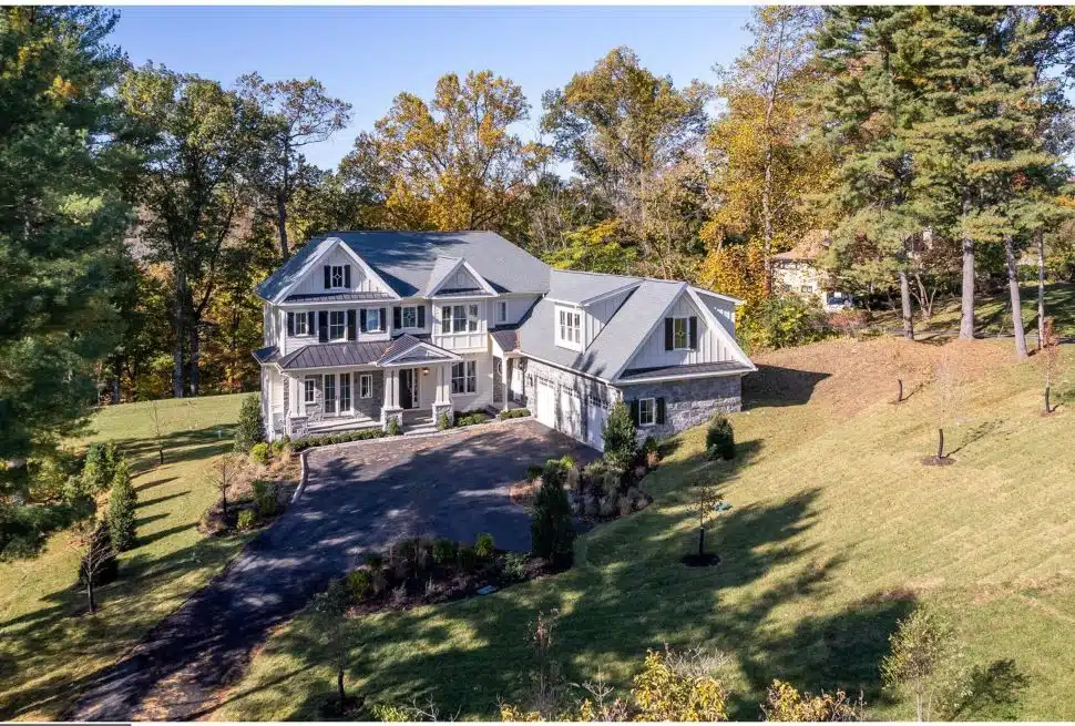 A traditional in Newtown Square is for sale.