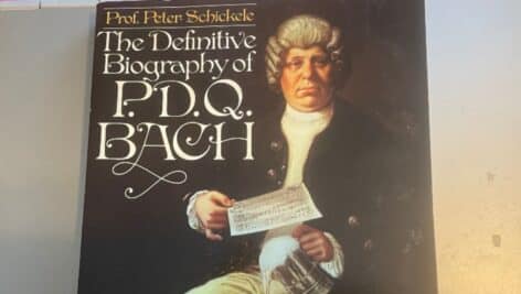 Peter Schickele's biography on P.D.Q. Bach.
