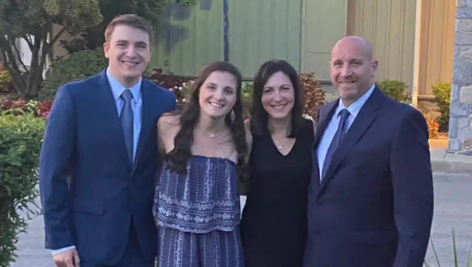 Kara Davidson,(third from left) was recognized by CCRES as she celebrates her 10th anniversary with the nonprofit.