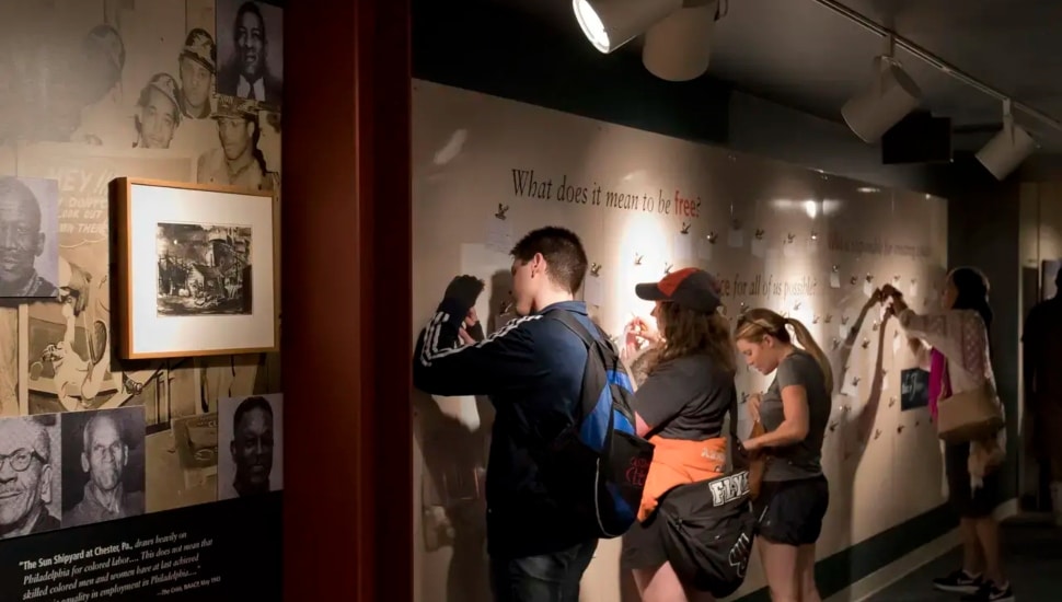 A new exhibit, “Breaking Uncommon Ground on the Delaware River" tells the story of Black men and women who lived near the Delaware River waterfront and were displaced upon the construction of I-95.