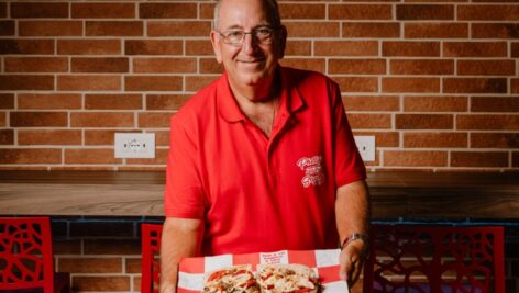 Michael Paparella is the owner of Philly's Steaks, an authentic cheesesteak shop in Italy.