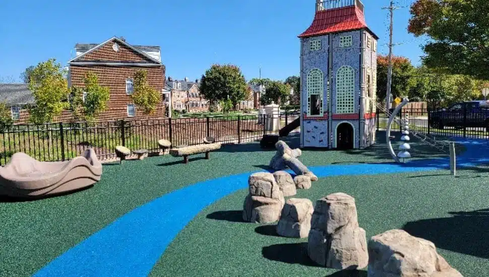 Broad Commons Park in Doylestown.