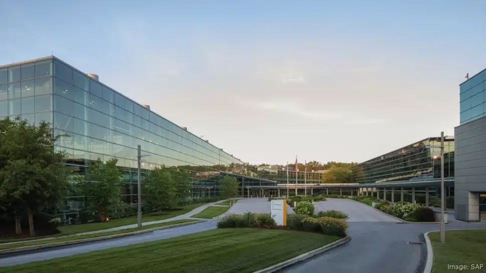 SAP North American headquarters in Newtown Square.