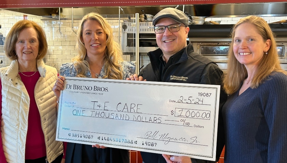 Di Bruno Bros. donation T&E Care
