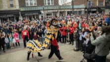 More than 1,000 people attended Media's first Lunar New Year celebration since the COVID-19 pandemic.