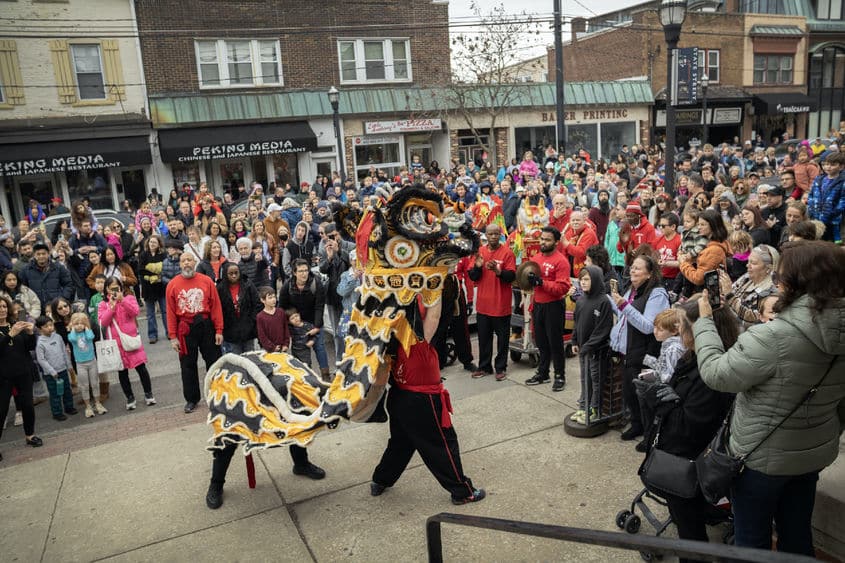 More than 1,000 people attended Media's first Lunar New Year celebration since the COVID-19 pandemic.