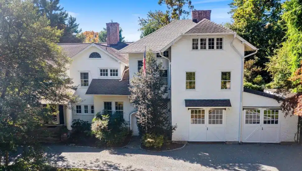 A California craftsman home available for sale in Media.