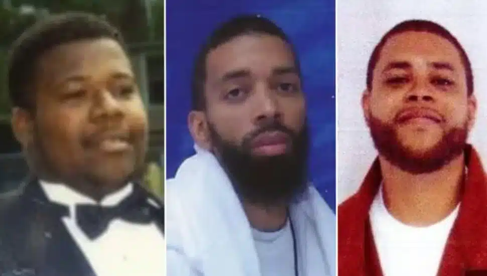 From left, Samuel Grasty, Derrick Chappell and Morton Johnson. The men were granted new trials in the murder of Henrietta Nickens.