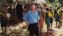 Dr. Kent Campbell in Kenya in 1985.
