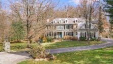 The exterior of a home at 253 Ithan Creek Road in Villanova is for sale.