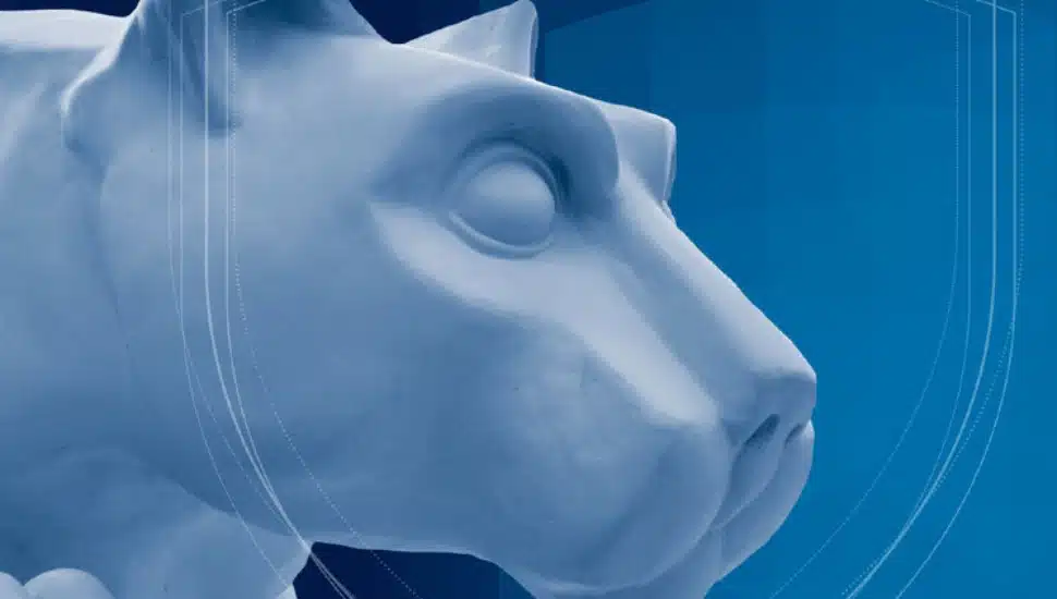 An image illustration of Penn State's Littany Lion.