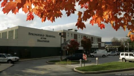 The Springfield Hospital campus in Springfield.