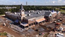 As the new Wegman’s in Lower Makefield is getting ready for its grand opening, construction for the building’s exterior is completed.
