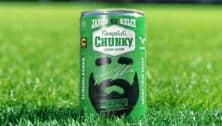 The new limited-edition Jason Kelce legend Chunky soup can.