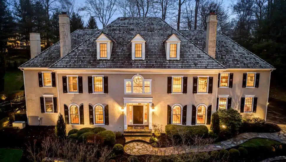 This Newtown Square traditional home is for sale.