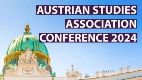 A flyer with the words "Austrian Association Conference 2024."
