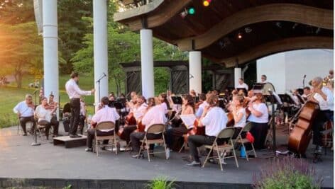 Delaware County Symphony performed June 21 at Rose Tree Park as part of the county’s summer concert series.