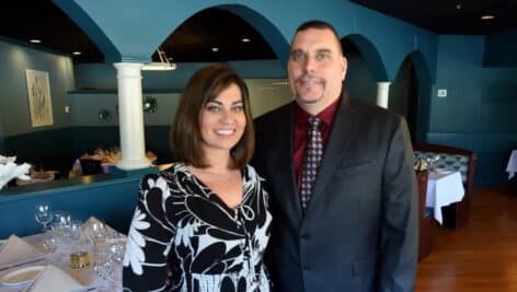 Christina and John Talbot, owners of the new Taste & Sea restaurant in Glen Mills.