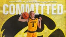 Lucy Olsen sends a message out via X that she's moving to the Iowa Hawkeyes.