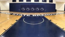 The Penn State Brandywine basketball court.