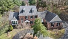 This Newtown Square Colonial is available for sale.
