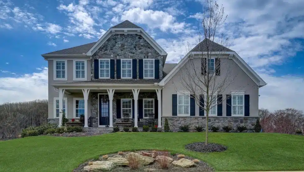Newtown Square traditional home is for sale.