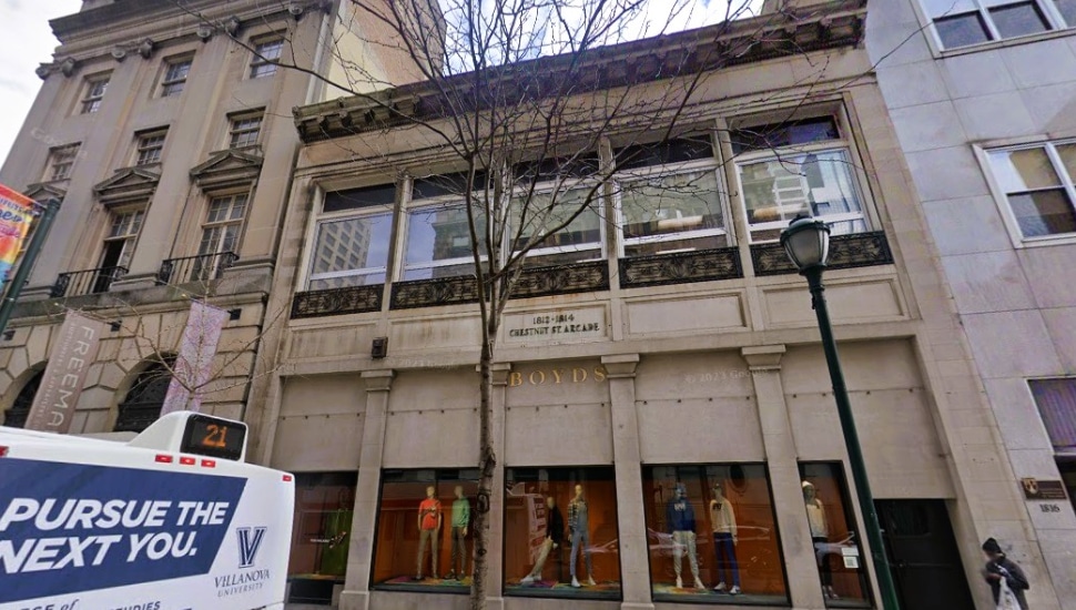 The property at 1812-14 Chestnut Street was set for demolition, but a potential buyer is eyeing it.