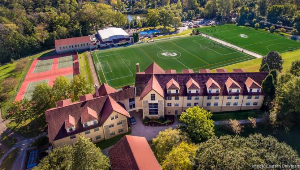 Eastern University's campus in St. David's.