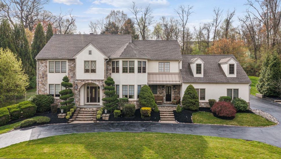 A custom colonial is for sale in Media.