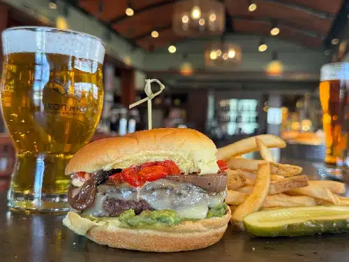 Iron Hill's Big Haas Burger