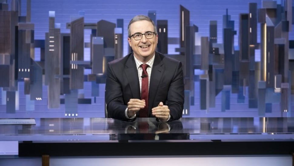 John Oliver on his HBO program "Last Week Tonight."