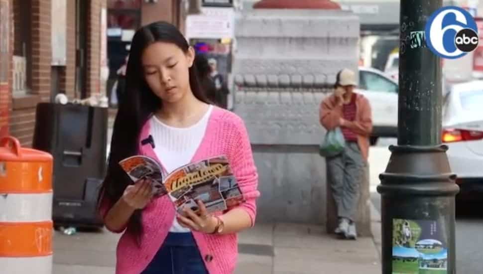 Melody Wang, a Great Valley High School junior, is devoted to capturing the essence of Chinatown in her new book, Chinatown.